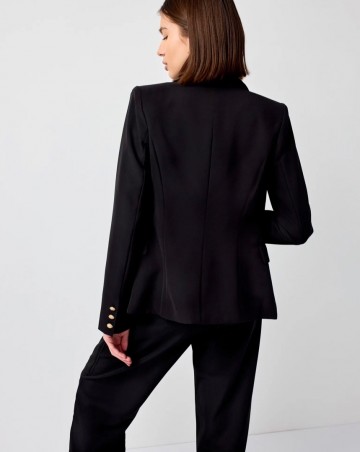 ATTENTIF PARIS BLAZER BLACK