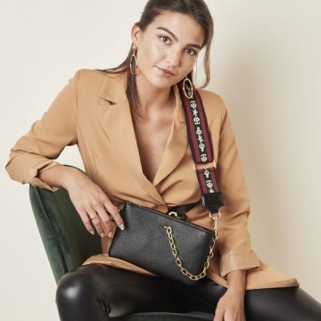 HASHTAG BIJ MARLEEN TASSEN STRAP RED