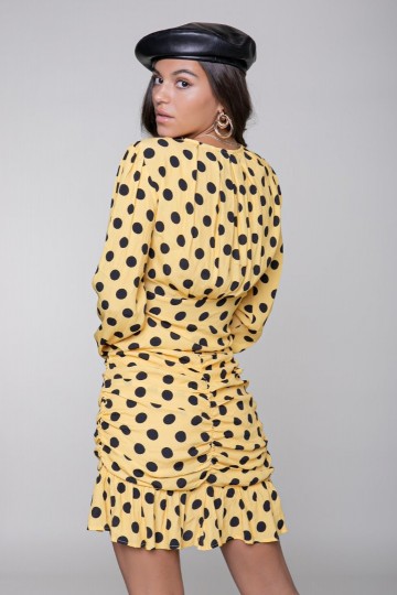 COLOURFUL REBEL POLLKADOT SKIRT