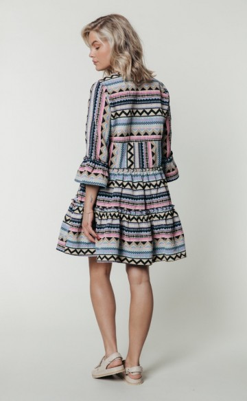 COLOURFUL REBEL INDY BOHO DRESS