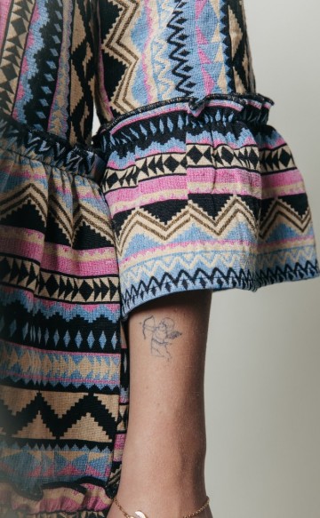 COLOURFUL REBEL INDY BOHO DRESS