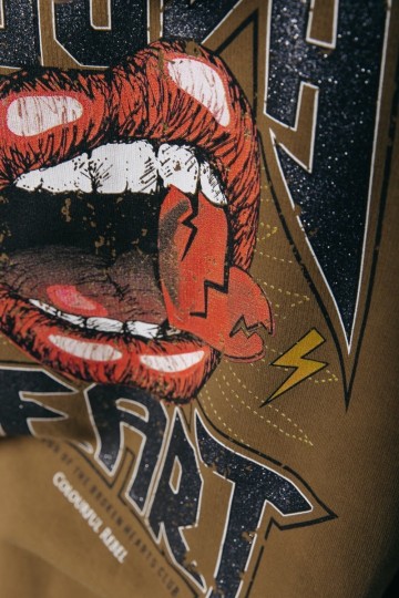 COLOURFUL REBEL HOODIE ROUGH