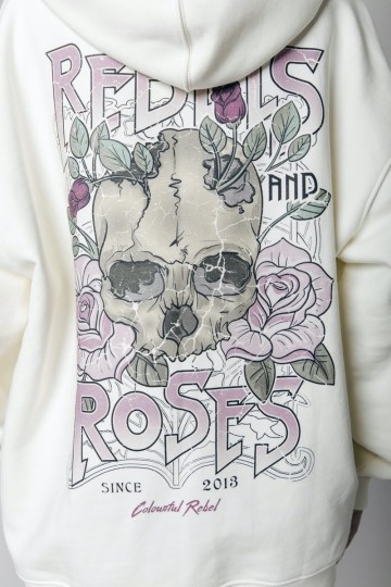 COLOURFUL REBEL HOODIE ROSES