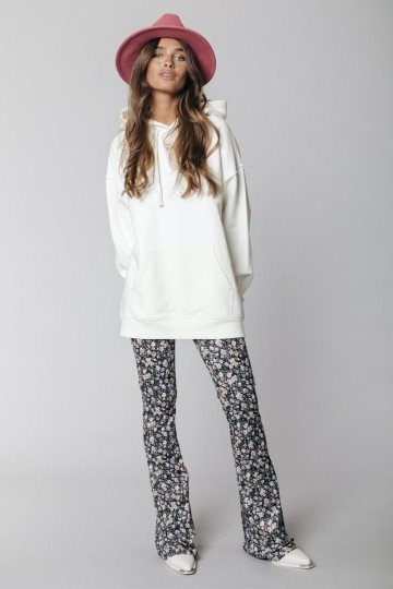 COLOURFUL REBEL HOODIE ROSES