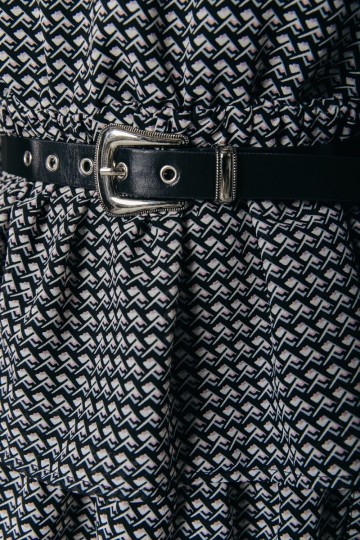 COLOURFUL REBEL DRESS RUFFLE KIMI