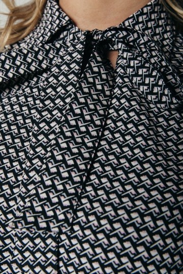 COLOURFUL REBEL DRESS RUFFLE KIMI