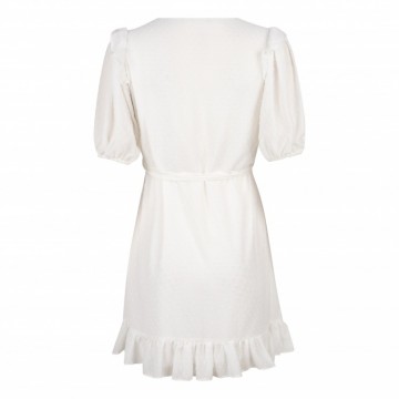 LOFTY MANNER DRESS MAAIKE WHITE