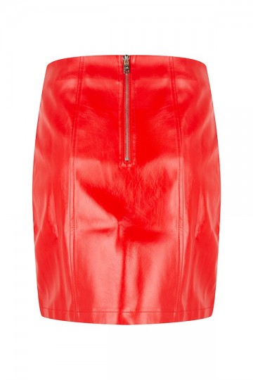 HASHTAG BIJ MARLEEN LOFTY MANNER SKIRT MALINI RED