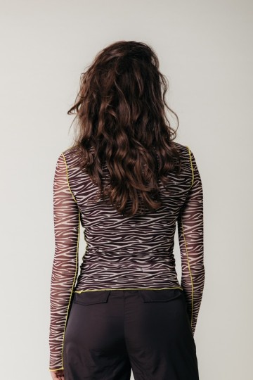 COLOURFUL REBEL TOP ZEBRA