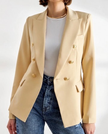 ATTENTIF PARIS BLAZER BEIGE