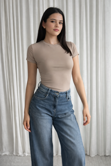 EIGHT PARIS TOP KM BEIGE