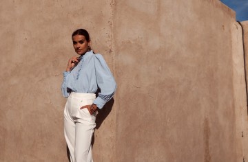 ATTENTIF BLOUSE BABY BLAUW