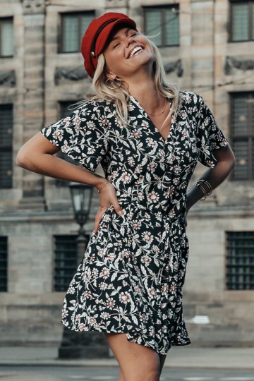 HASHTAG BIJ MARLEEN COLOURFUL REBEL DRESS VINICE