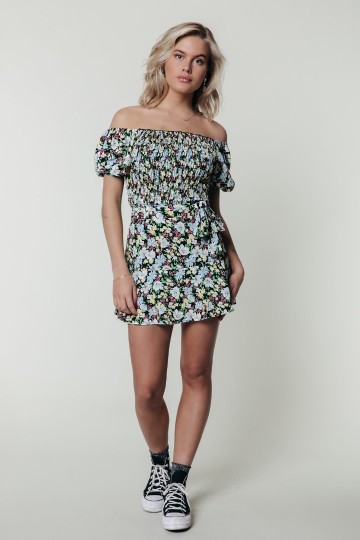 COLOURFUL REBEL BLAIR FLOWER TOP