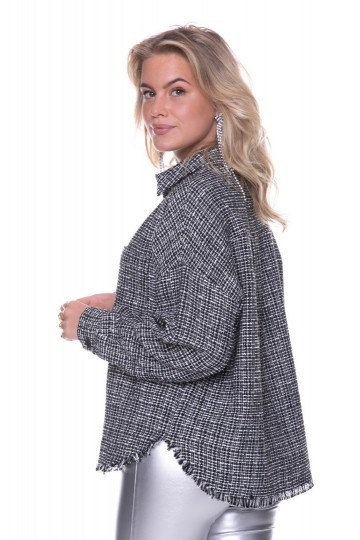 COLOURFUL REBEL CHECK BLOUSE