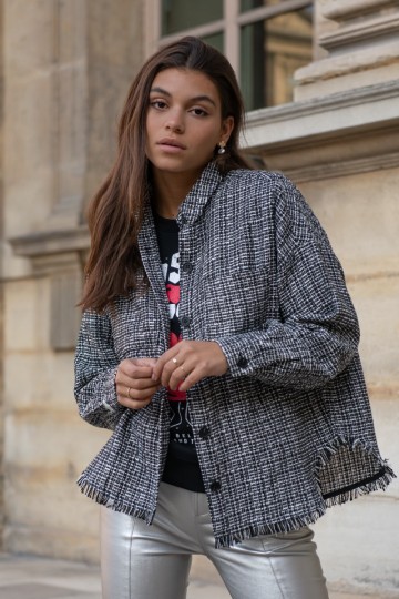 COLOURFUL REBEL CHECK BLOUSE