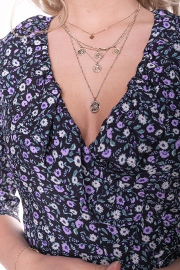 COLOURFUL REBEL FIKA FLOWER DRESS