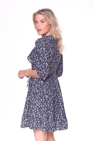 COLOURFUL REBEL FIKA FLOWER DRESS