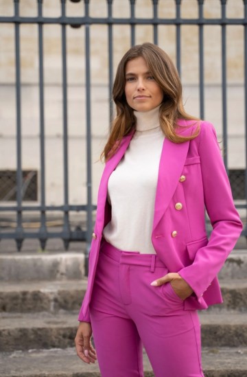 ATTENTIF PANTALON MAGENTA