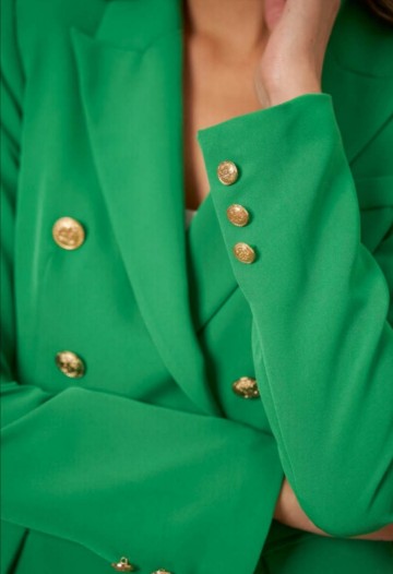ATTENTIF PARIS BLAZER GREEN