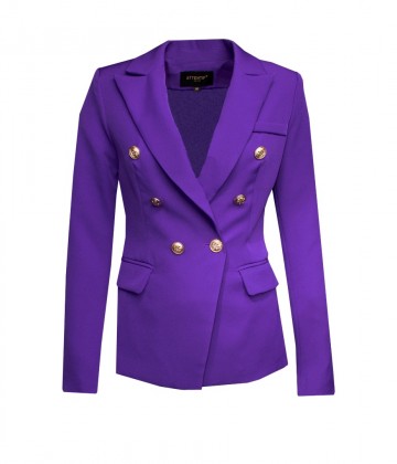 ATTENTIF PARIS BLAZER PURPLE