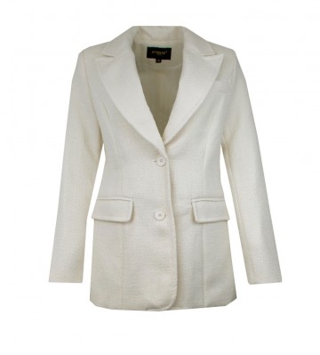 ATTENTIF PARIS BLAZER LONG BEIGE