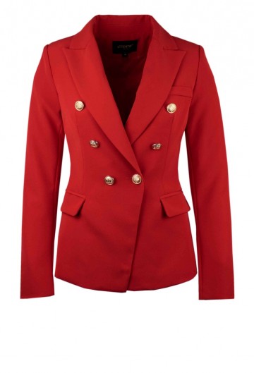 ATTENTIF PARIS BLAZER RED GOLD