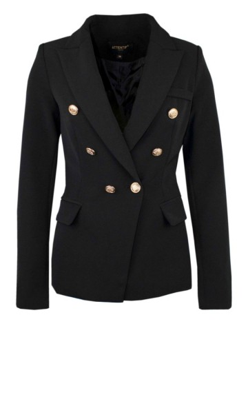 ATTENTIF PARIS BLAZER BLACK