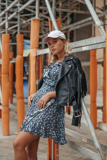 COLOURFUL REBEL FIKA FLOWER DRESS