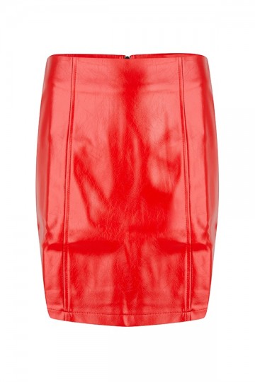 HASHTAG BIJ MARLEEN LOFTY MANNER SKIRT MALINI RED