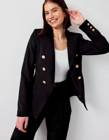 ATTENTIF PARIS BLAZER BLACK