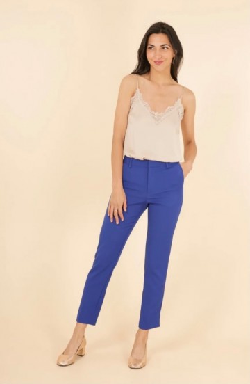 ATTENTIF PANTALON ROYAL BLUE
