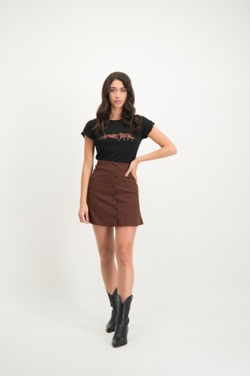 LOFTY MANNER TEE PALMA BLACK