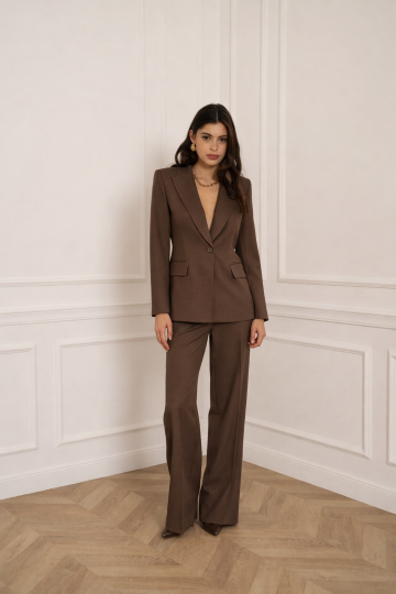 ATTENTIF PANTALON COFFEE S