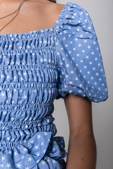 COLOURFUL REBEL BLAIR STAR TOP