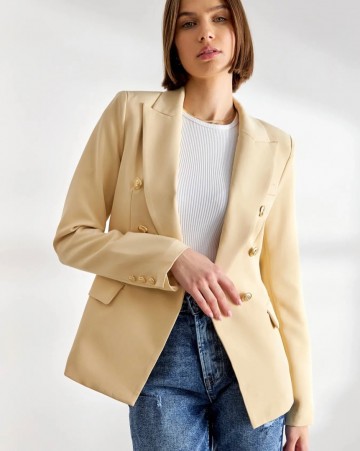 ATTENTIF PARIS BLAZER BEIGE