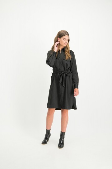 LOFTY MANNER DRESS DILARA BLACK