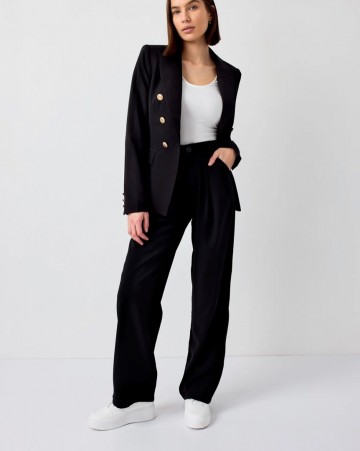 ATTENTIF PARIS BLAZER BLACK