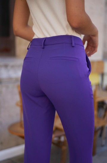 ATTENTIF PANTALON PURPLE