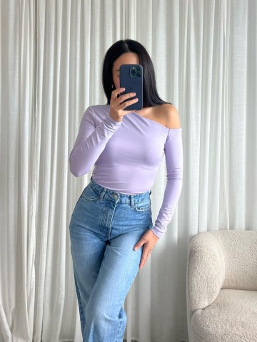 EIGHT PARIS TOP LM LILA