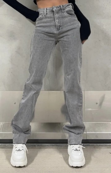 REDIAL JEANS TALL GRAY