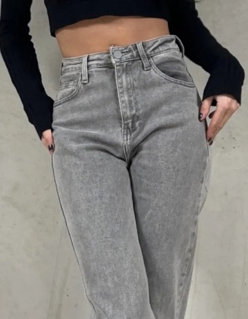 REDIAL JEANS TALL GRAY