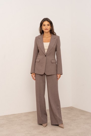 ATTENTIF BLAZER BASIC TAUPE W