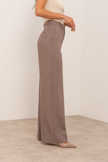ATTENTIF PANTALON STRAIGHT TAUPE W