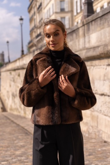 ATTENTIF FAUX FUR JAS COFFIE