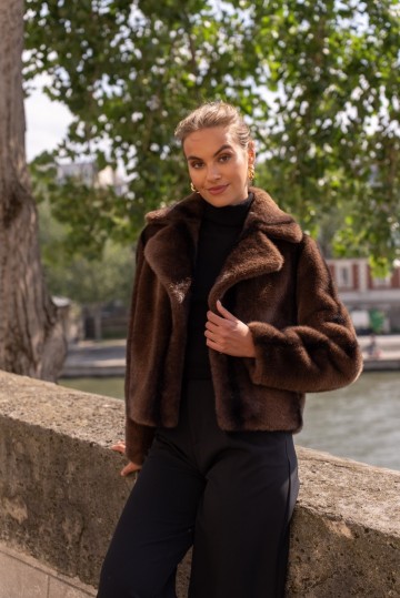 ATTENTIF FAUX FUR JAS COFFIE