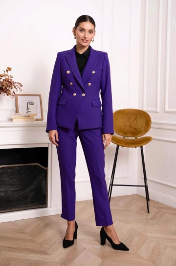 ATTENTIF BLAZER NEW PURPLE