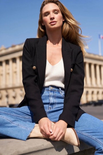 ATTENTIF BLAZER NEW BLACK