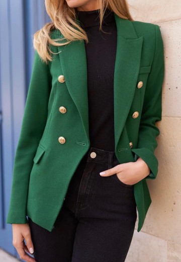 ATTENTIF BLAZER NEW GREEN