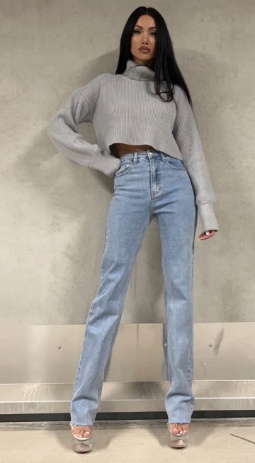 REDIAL JEANS BLUE TALL